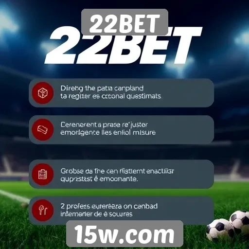 Benefícios de se registrar na plataforma 22BET